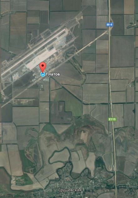 аэропорт платов на карте ростовской области.JPG
